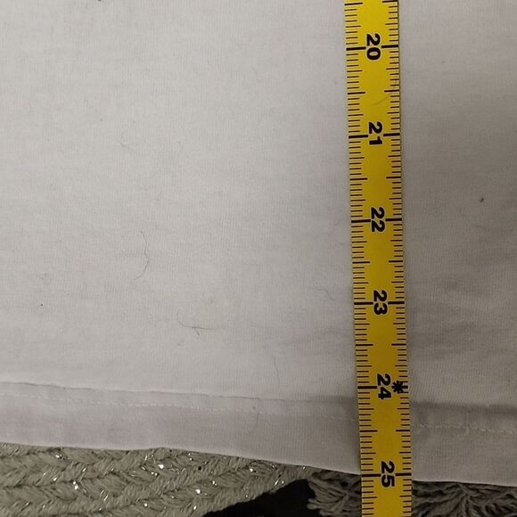 Retro style the beach t shirt white black retro black outline size medium - Picture 8 of 8